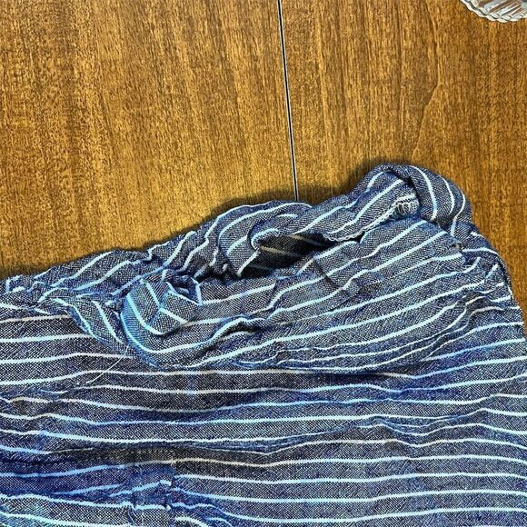 Altard State Striped Linen Blend Button Up Shirt Top Womens Size Small - Picture 5 of 6